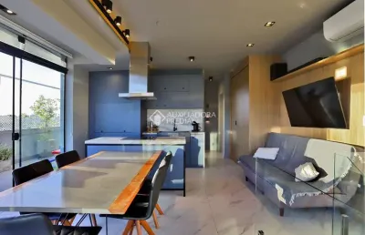 Cobertura com 2 quartos à venda na rua doutor jorge fayet, 500, chácara das pedras, porto alegre, 174 m2 por r$ 1.290.000