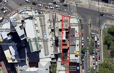 Terreno comercial à venda na avenida osvaldo aranha, 1439, bom fim, porto alegre, 273 m2 por r$ 2.500.000