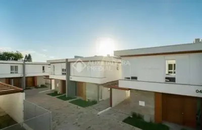 Casa em condomínio fechado com 3 quartos à venda na avenida clemenciano barnasque, 101, teresópolis, porto alegre, 157 m2 por r$ 1.590.000
