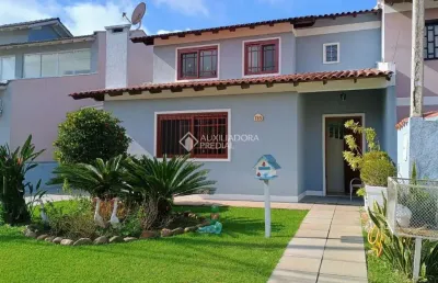 Casa em condomínio fechado com 4 quartos à venda na rua pau brasil, 785, são lucas, viamão, 210 m2 por r$ 730.000