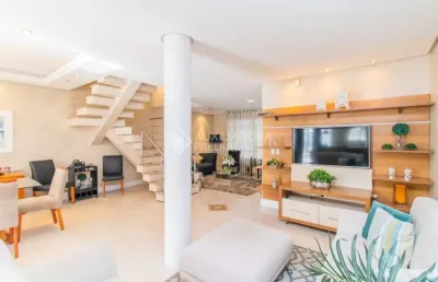 Casa em condomínio fechado com 3 quartos à venda na rua guilherme alves, 1357, partenon, porto alegre, 280 m2 por r$ 1.175.000