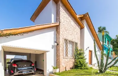 Casa em condomínio fechado com 6 quartos à venda na rua paissandu, 298, partenon, porto alegre, 300 m2 por r$ 1.300.000