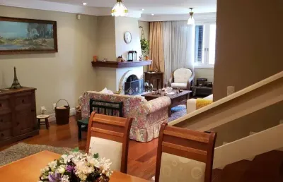 Casa em condomínio fechado com 3 quartos à venda na rua irmão augusto, 80, jardim lindóia, porto alegre, 336 m2 por r$ 1.180.000