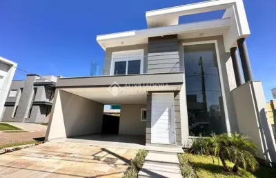 Casa em condomínio fechado com 3 quartos à venda na rua dos pinheiros, 141, igara, canoas, 228 m2 por r$ 1.950.000