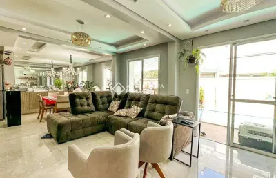 Casa em condomínio fechado com 4 quartos à venda na avenida açucena, 550, estância velha, canoas, 233 m2 por r$ 1.596.000