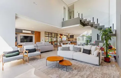 Casa em condomínio fechado com 4 quartos à venda na avenida santos ferreira, 3125, nossa senhora das graças, canoas, 337 m2 por r$ 3.480.000