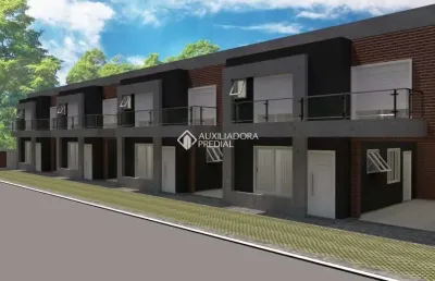 Casa em condomínio fechado com 3 quartos à venda na rua padre anchieta, 151, nossa senhora das graças, canoas, 121 m2 por r$ 450.000