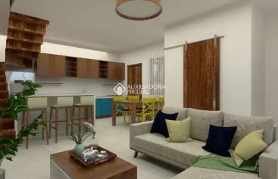 Casa em condomínio fechado com 3 quartos à venda na rua padre anchieta, 151, nossa senhora das graças, canoas, 121 m2 por r$ 450.000