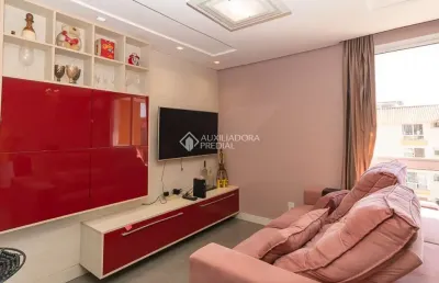 Apartamento com 3 quartos à venda na rua joão wobeto, 350, mato grande, canoas, 56 m2 por r$ 249.000