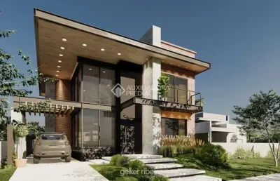 Casa em condomínio fechado com 4 quartos à venda na pedro fernandes da silveira, 1642, camobi, santa maria, 400 m2 por r$ 1.848.000