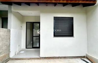 Casa com 2 quartos à venda na avenida césar cambruzzi, 918, nossa chácara, gravataí, 44 m2 por r$ 299.000