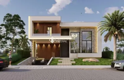 Casa em condomínio fechado com 4 quartos à venda na avenida açucena, 50, estância velha, canoas, 400 m2 por r$ 4.495.000