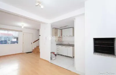 Casa em condomínio fechado com 2 quartos à venda na rua aurora, 1100, marechal rondon, canoas, 109 m2 por r$ 569.900