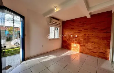 Casa em condomínio fechado com 3 quartos à venda na rua flórida, 566, mato grande, canoas, 72 m2 por r$ 270.000