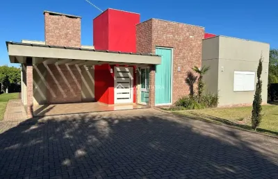 Casa em condomínio fechado com 3 quartos à venda na lomba do vadeco, 825, barro vermelho, gravataí, 273 m2 por r$ 3.950.000