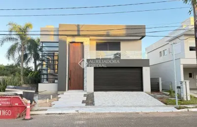 Casa em condomínio fechado com 4 quartos à venda na rua monte castelo, 2007, marechal rondon, canoas, 355 m2 por r$ 4.299.900