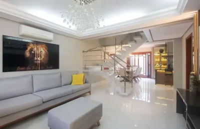 Casa em condomínio fechado com 4 quartos à venda na rua phoenix, 131, estância velha, canoas, 199 m2 por r$ 1.590.000