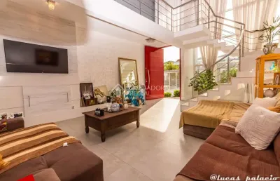 Casa em condomínio fechado com 4 quartos à venda na rua santa cruz, 325, niterói, canoas, 328 m2 por r$ 1.590.000