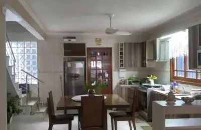 Casa em condomínio fechado com 3 quartos à venda na rua cacilda becker, 54, harmonia, canoas, 213 m2 por r$ 429.000