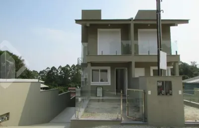 Casa em condomínio fechado com 3 quartos à venda na b, 451, centro, nova santa rita, 130 m2 por r$ 499.000