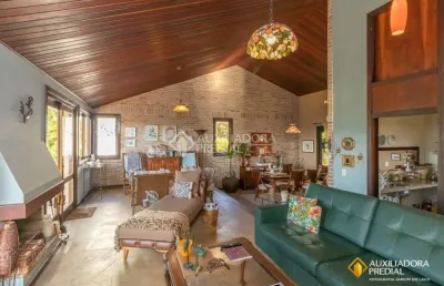 Casa em condomínio fechado com 3 quartos à venda na rua das andorinhas, 825, diva lessa de jesus, gravataí, 240 m2 por r$ 2.490.000