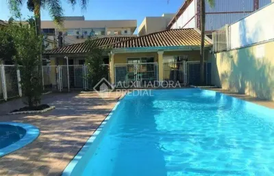 Casa em condomínio fechado com 3 quartos à venda na avenida santos ferreira, 1180, marechal rondon, canoas, 78 m2 por r$ 457.000