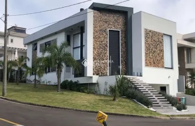 Casa em condomínio fechado com 4 quartos à venda na rua jaspe, 136, são vicente, gravataí, 378 m2 por r$ 3.700.000