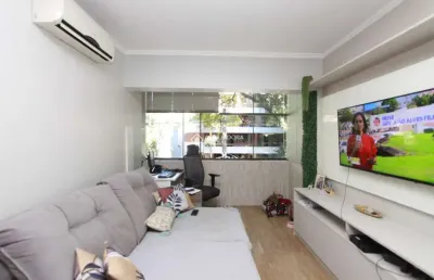 Cobertura com 1 quarto à venda na rua marquês do pombal, 284, moinhos de vento, porto alegre, 121 m2 por r$ 699.000