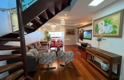 Cobertura com 4 quartos à venda na avenida engenheiro ary de abreu lima, 30, jardim europa, porto alegre, 307 m2 por r$ 1.180.000