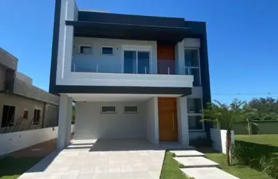 Casa em condomínio fechado com 3 quartos à venda na rua paraná, 175, são vicente, gravataí, 160 m2 por r$ 1.310.000