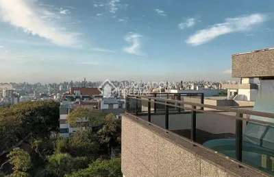 Cobertura com 3 quartos à venda na rua guilherme schell, 500, santo antônio, porto alegre, 196 m2 por r$ 1.390.000