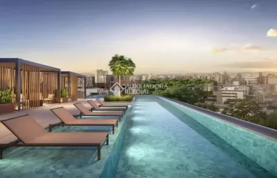 Apartamento com 1 quarto à venda na rua casemiro de abreu, 576, boa vista, porto alegre, 40 m2 por r$ 580.000