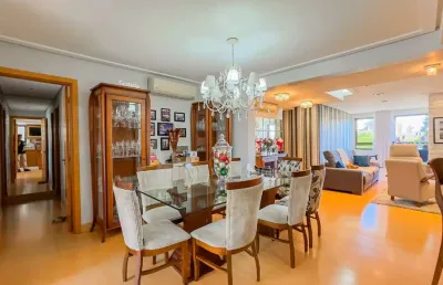 Apartamento com 3 quartos à venda na rua washington luiz, 238, centro histórico, porto alegre, 180 m2 por r$ 1.250.000