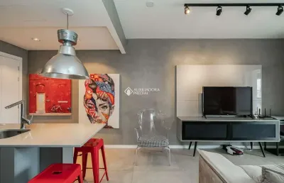 Apartamento com 1 quarto à venda na rua mário antunes da cunha, 116, petrópolis, porto alegre, 48 m2 por r$ 640.000