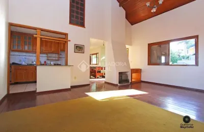 Casa em condomínio fechado com 4 quartos à venda na rua alcebíades antônio dos santos, 356, nonoai, porto alegre, 383 m2 por r$ 1.065.000