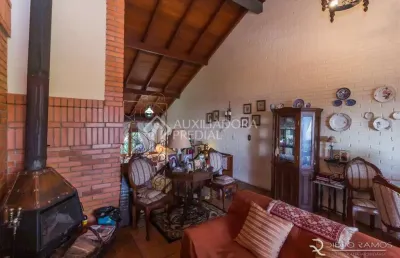 Casa em condomínio fechado com 5 quartos à venda na rua fernando osório, 740, teresópolis, porto alegre, 287 m2 por r$ 780.000
