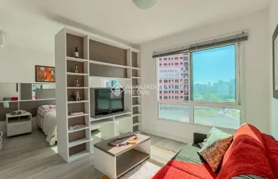 Apartamento com 1 quarto à venda na rua valdir antônio lopes, 199, três figueiras, porto alegre, 37 m2 por r$ 550.000