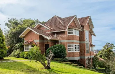 Casa em condomínio fechado com 4 quartos à venda na rua das gralhas, 241, quinta da serra, canela, 410 m2 por r$ 2.999.000