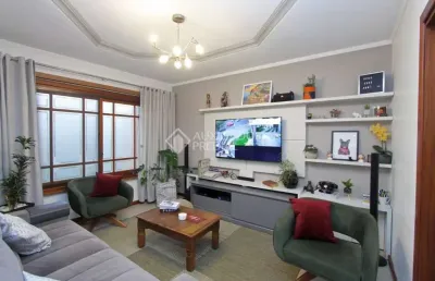 Casa em condomínio fechado com 4 quartos à venda na avenida alberto pasqualini, 315, jardim itu sabará, porto alegre, 274 m2 por r$ 999.000