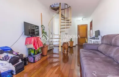 Cobertura com 2 quartos à venda na avenida bispo joão scalabrini, 400, jardim itu sabará, porto alegre, 132 m2 por r$ 550.000