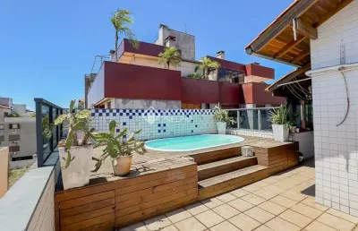 Cobertura com 3 quartos à venda na rua joaquim g. de campos netto, 103, jardim itu sabará, porto alegre, 186 m2 por r$ 798.000