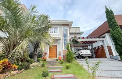 Casa em condomínio fechado com 3 quartos à venda na avenida senador salgado filho, 8500, são lucas, viamão, 176 m2 por r$ 1.490.000