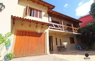 Casa em condomínio fechado com 4 quartos à venda na rua francisca lechner, 343, parque santa fé, porto alegre, 263 m2 por r$ 650.000