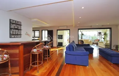 Casa com 4 quartos à venda na rua estácio de sá, 184, chácara das pedras, porto alegre, 484 m2 por r$ 2.590.000