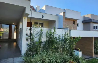 Casa em condomínio fechado com 3 quartos à venda na rua adriano pereira da silva, 290, vila nova, porto alegre, 196 m2 por r$ 1.180.000