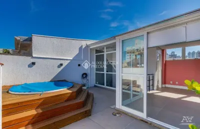 Cobertura com 1 quarto à venda na rua vicente da fontoura, 2412, rio branco, porto alegre, 102 m2 por r$ 560.000