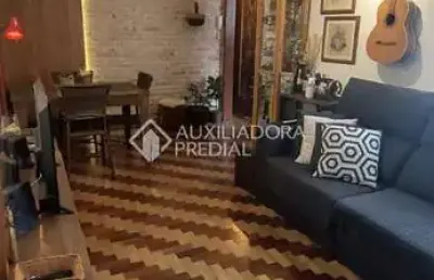 Apartamento com 2 quartos à venda na avenida professor oscar pereira, 179, azenha, porto alegre, 64 m2 por r$ 280.000