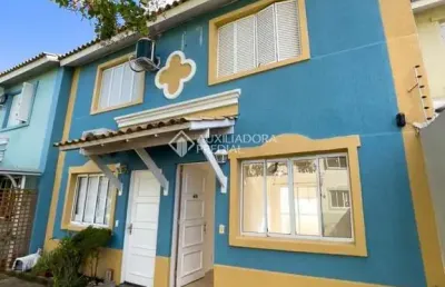 Casa em condomínio fechado com 2 quartos à venda na avenida josé aloísio filho, 889, humaitá, porto alegre, 76 m2 por r$ 330.000