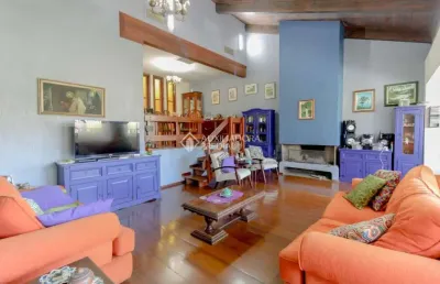 Casa em condomínio fechado com 3 quartos à venda na rua doutor barbosa gonçalves, 51, chácara das pedras, porto alegre, 344 m2 por r$ 1.380.000