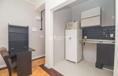 Apartamento com 1 quarto à venda na avenida joão pessoa, 1203, farroupilha, porto alegre, 25 m2 por r$ 175.000